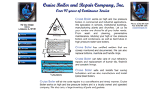 Desktop Screenshot of cruiseboiler.com